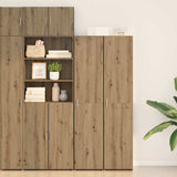 Highboard Artisan oak 40 x 42.5 x 185 cm Engineered wood