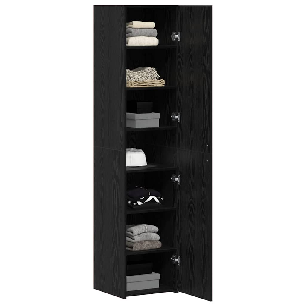 Highboard Black Oak 40 x 42,5 x 185 cm