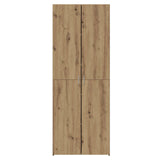 Highboard Artisan oak 70 x 42.5 x 185 cm Engineered wood - 45-Degree Angle