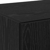Highboard Black Oak 70 x 42,5 x 185 cm
