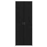 Highboard Black Oak 70 x 42,5 x 185 cm - Rear View