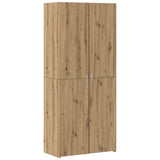 Highboard Artisan oak 40 x 42.5 x 185 cm Engineered wood - Front View