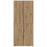Highboard Artisan oak 40 x 42.5 x 185 cm Engineered wood - Close-Up Angle
