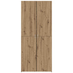 Highboard 2 pcs Artisan Oak 80 x 42 x 185 cm