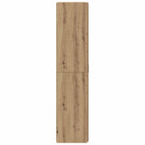 Highboard 2 pcs Artisan Oak 80 x 42 x 185 cm