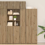 2-piece storage cabinet with shelves 2 pcs Artisan Oak