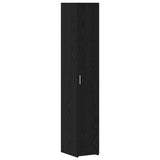 2-piece storage cabinet with shelves 2 pcs Black Oak