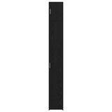 2-piece storage cabinet with shelves 2 pcs Black Oak