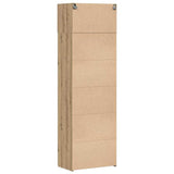 Storage Cabinet 3 pcs Artisan Oak 70 x 42,5 x 185 cm