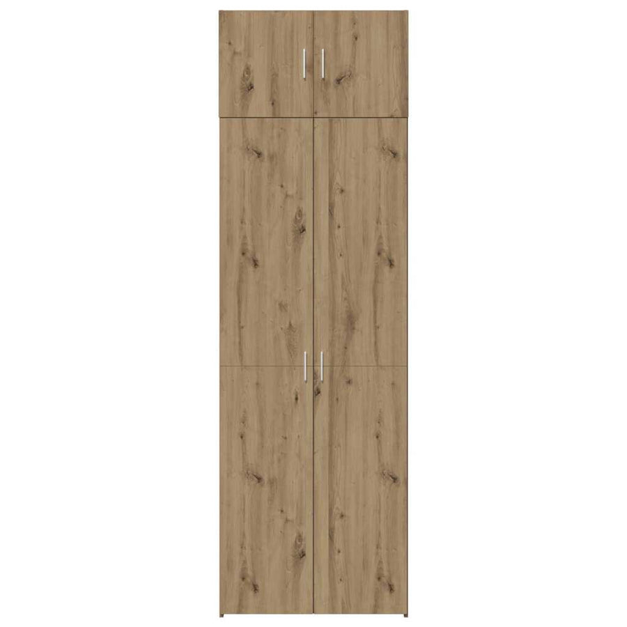 Storage Cabinet 3 pcs Artisan Oak 70 x 42,5 x 185 cm