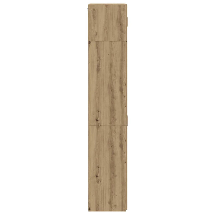 Storage Cabinet 3 pcs Artisan Oak 70 x 42,5 x 185 cm