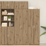 Storage Cabinet 2 pcs Artisan Oak 70 x 42,5 x 225 cm