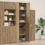 Storage Cabinet 2 pcs Artisan Oak 70 x 42,5 x 225 cm