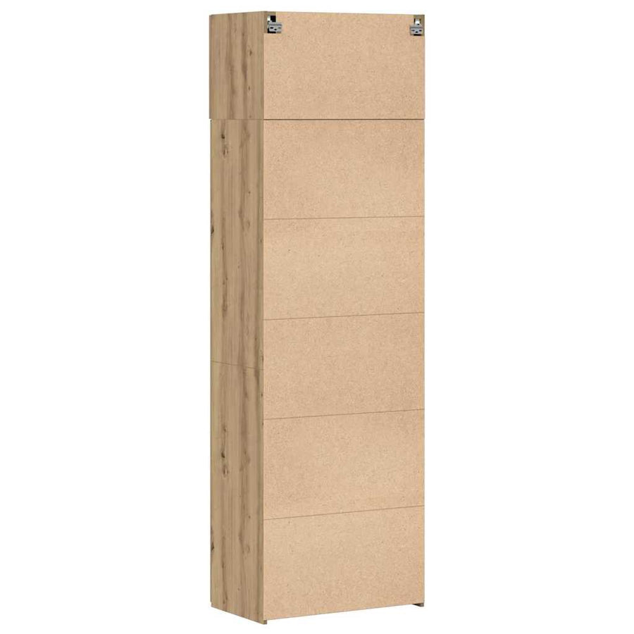 Storage Cabinet 2 pcs Artisan Oak 70 x 42,5 x 225 cm