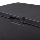 Garden Storage Box Anthracite 77,5 x 54,5 x 53 cm Plastic