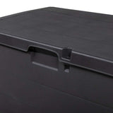 Garden Storage Box Anthracite 77.5 x 54.5 x 53 cm Plastic - Extra Image