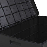 Garden Storage Box Anthracite 77,5 x 54,5 x 53 cm Plastic