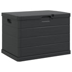 Garden Storage Box Plastic 77,5 x 54,5 x 53 cm Anthracite