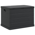 Garden Storage Box Plastic 77,5 x 54,5 x 53 cm Anthracite