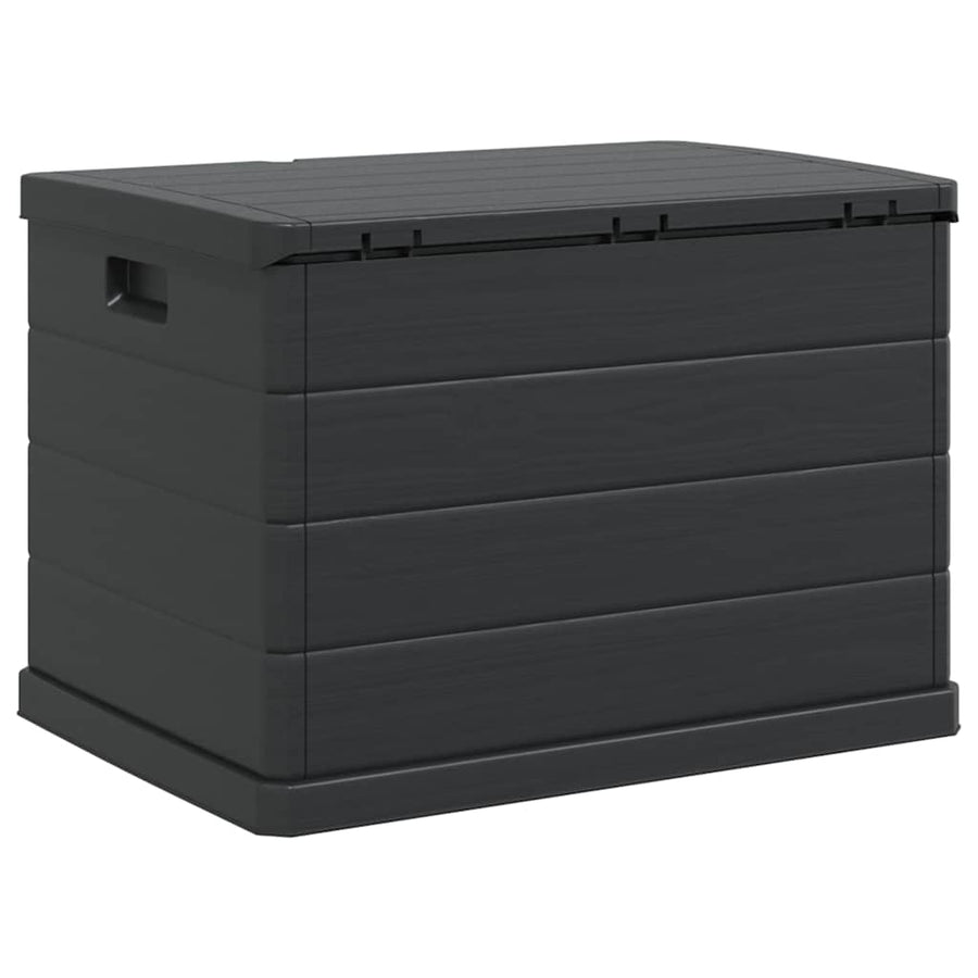 Garden Storage Box Plastic 77,5 x 54,5 x 53 cm Anthracite