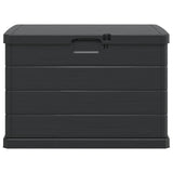 Garden Storage Box Anthracite 77,5 x 54,5 x 53 cm Plastic