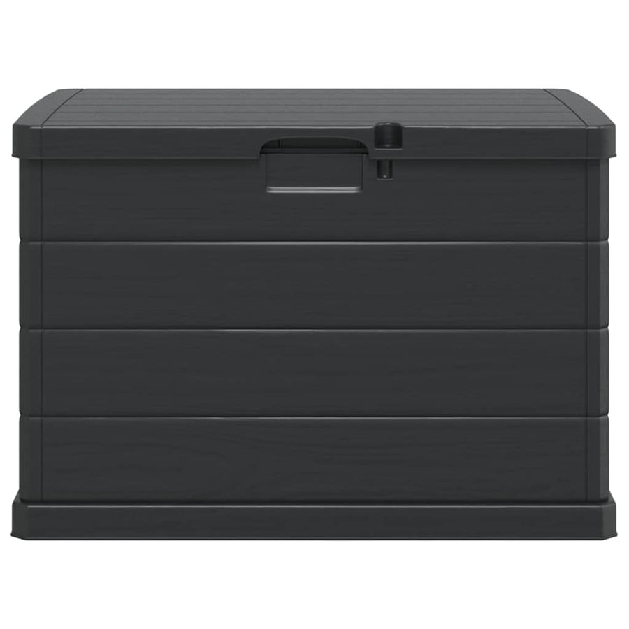 Garden Storage Box Plastic 77,5 x 54,5 x 53 cm Anthracite