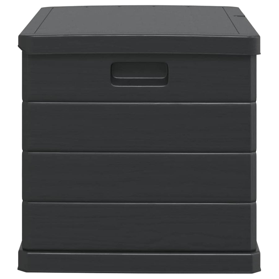 Garden Storage Box Plastic 77,5 x 54,5 x 53 cm Anthracite