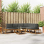 7 pcs Outdoor Sofa Set Solid Acacia Wood and Polyester