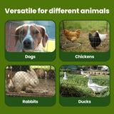 Dog Cage with Roof Silver 800 x 200 x 256 cm Steel and PE