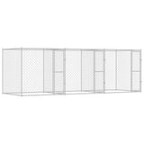 Dog Cage Silver 600 x 200 x 200 cm Galvanised Steel