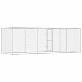 Dog Cage Silver 600 x 200 x 200 cm Galvanised Steel