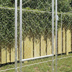 Dog Cage Silver 600 x 200 x 200 cm Galvanised Steel