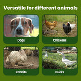 Dog Cage Silver 600 x 200 x 200 cm Galvanised Steel - Extra Image