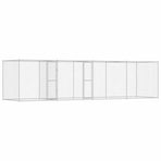 Dog Cage Silver 600 x 200 x 200 cm Galvanised Steel