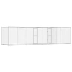 Dog Cage Silver 600 x 200 x 200 cm Galvanised Steel