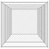 Dog Cage Silver 800 x 200 x 200 cm Galvanised Steel