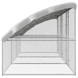 Chicken Cage 3 pcs Silver 600 x 200 x 200 cm Galvanised Steel