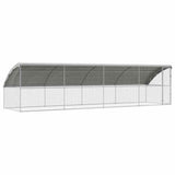Chicken Cage 4 pcs Silver 800 x 200 x 200 cm Galvanised Steel