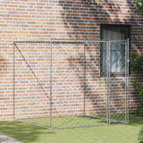 Dog Cage Silver 200 x 200 x 200 cm Galvanised Steel
