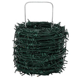Barbed Wire Green 100 m Hot-dip Galvanised Steel