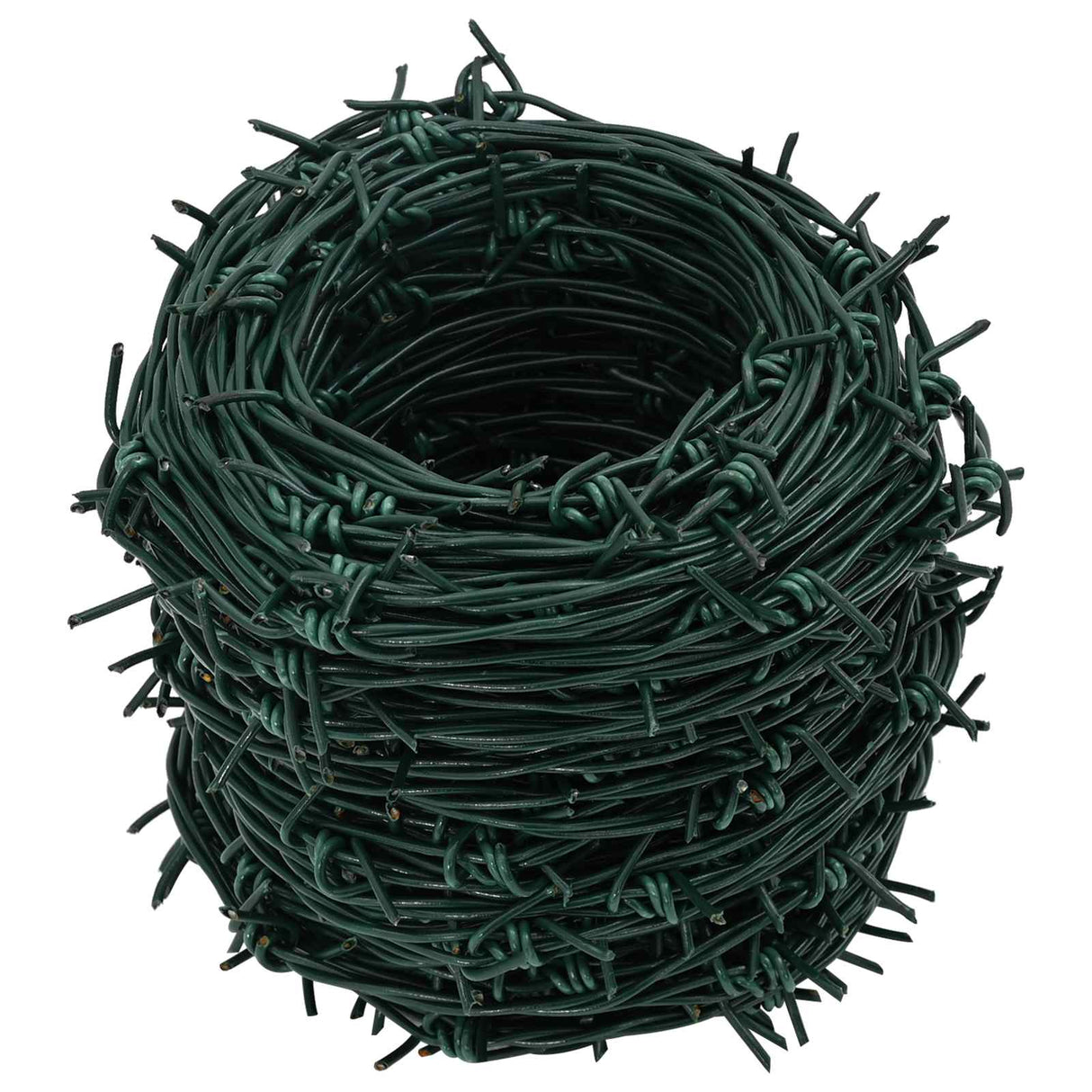 Barbed Wire Green 100 m Hot-dip Galvanised Steel