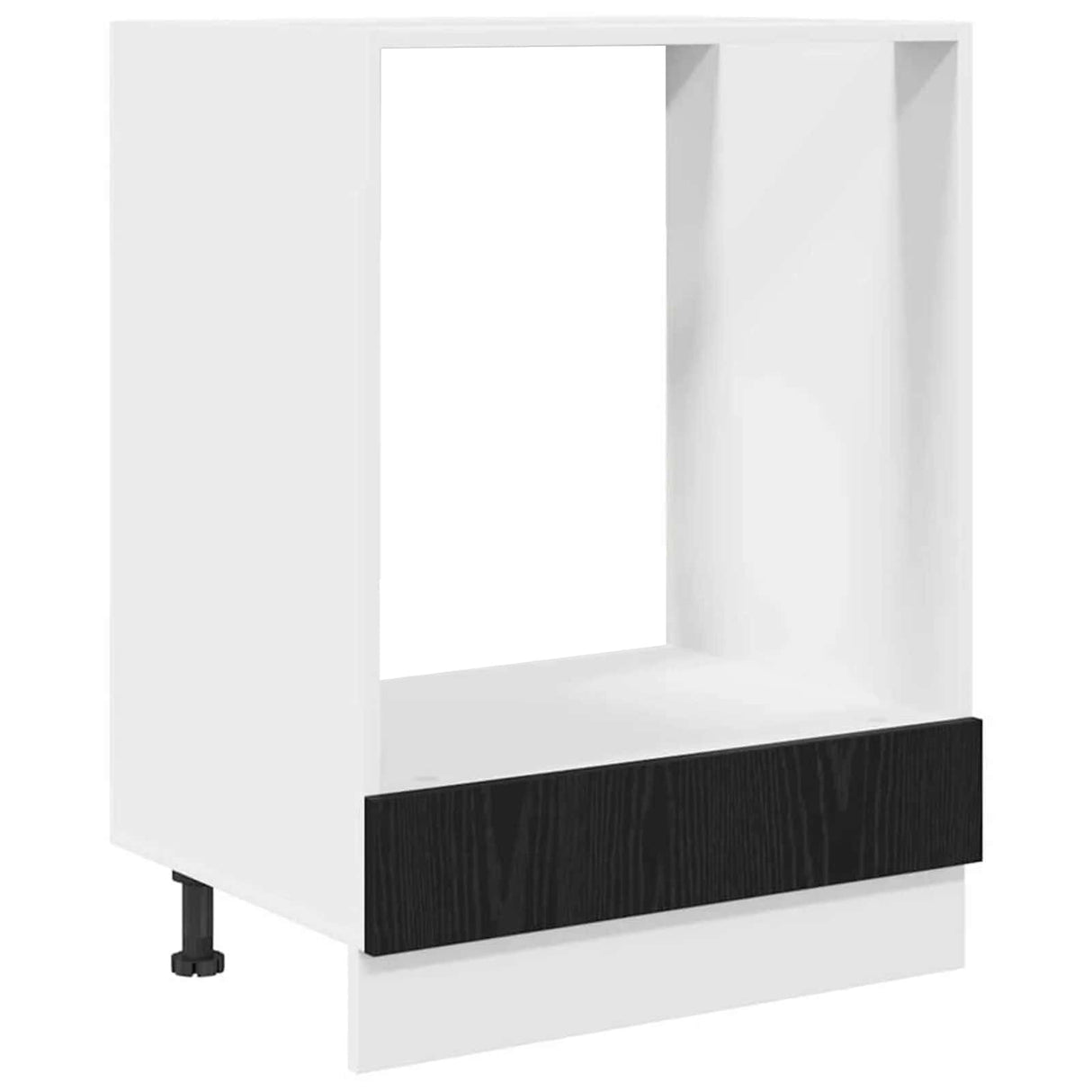 Hanging Cabinet Black Oak 60 x 46 x 81,5 cm Engineered Wood
