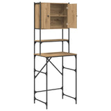 Washing Machine Cabinet Artisan Oak 68 x 48,5 x 194 cm - 45-Degree Angle