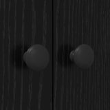 Washing Machine Cabinet Black 0ak 68 x 48,5 x 194 cm - Extra Image