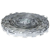 Razor Wire Silver 5000 x 1.9 cm Galvanised steel - Side View