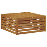 Sofa Sets 11 pcs Natural and Anthracite Solid Acacia Wood - 45-Degree Angle