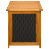 Garden Storage Box 185 L Solid Acacia Wood 90 x 50 x 56 cm