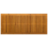 Garden Storage Box 185 L Solid Acacia Wood 113 x 50 x 56 cm