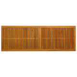 Garden Storage Box 243 L Solid Acacia Wood 150 x 50 x 56 cm