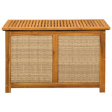 Garden Storage Box 185 L Solid Acacia Wood 90 x 50 x 56 cm